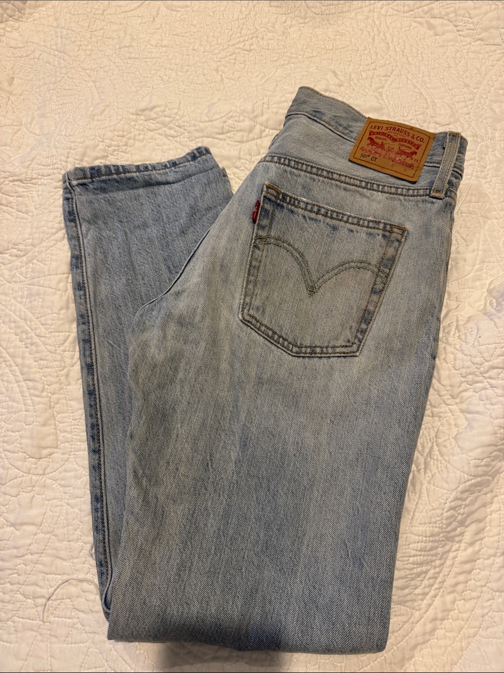 Levi's Light 501 Jeans- Classic Straight Fit 26x32